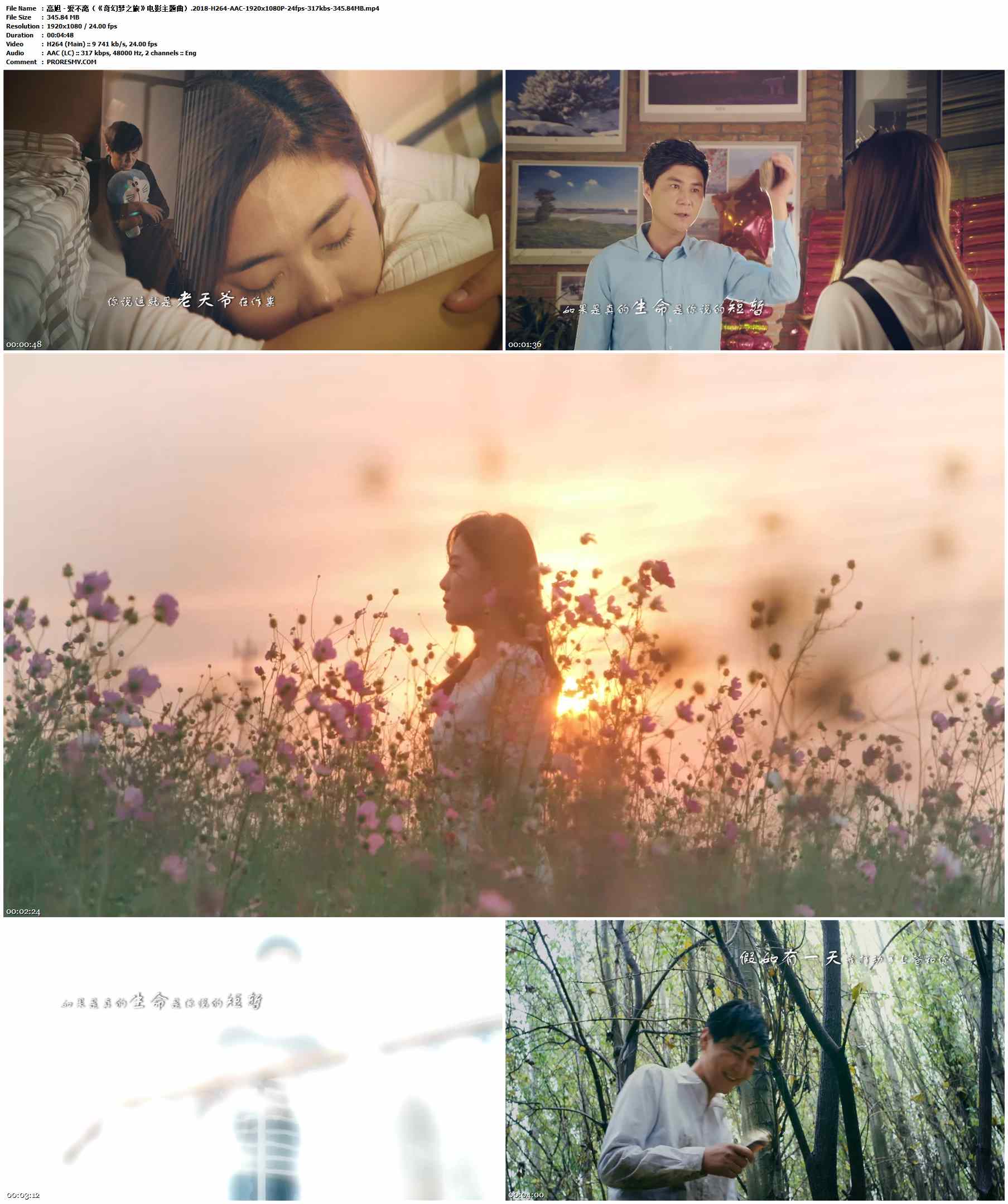 高旭 - 爱不离（《奇幻梦之旅》电影主题曲）.2018-H264-AAC-1920x1080P-24fps-317kbs-345.84MB官方MV_高清MV